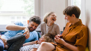 Image of family, Quilter